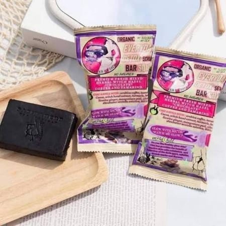 ساتيدا هيرب شوكو بار صابون وسكراب