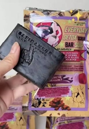 ساتيدا هيرب شوكو بار صابون وسكراب