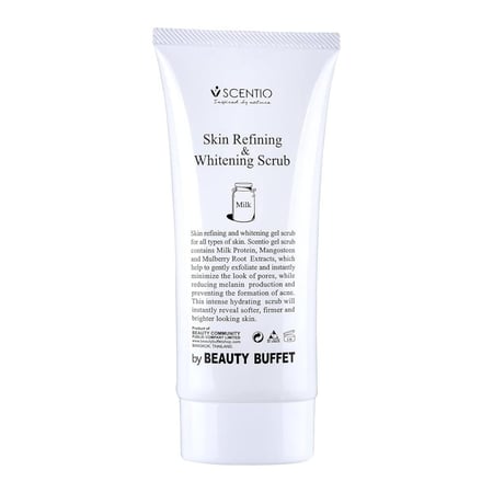 مقشر بيوتي بوفيه ميلك بلس لتنقية وتفتيح البشرة