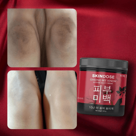 كريم سكين دوز الليلي لشد الوجه - SKIN dose GINSENG BEE VENOM INTENSE NIGHT CREAM