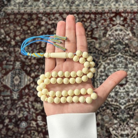 سبحة بكالايت كريمي شكة سماوي