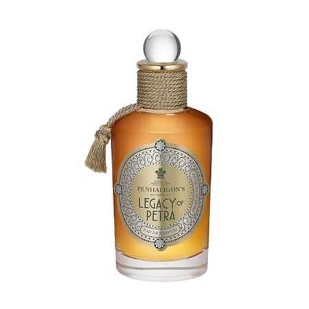 عطر او دو بارفيوم ليجاسي أوف بيترا من Penhaligons زجاجة ذهبية بنية
