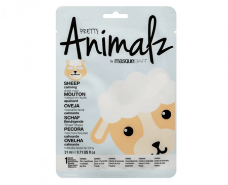 قناع ورقي للوجه من Pretty Animalz مرطب ومطهر 1 قناع