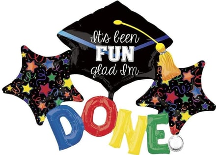بالونات التخرج