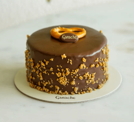 كيكة الشوكلاتة مع البرتزل