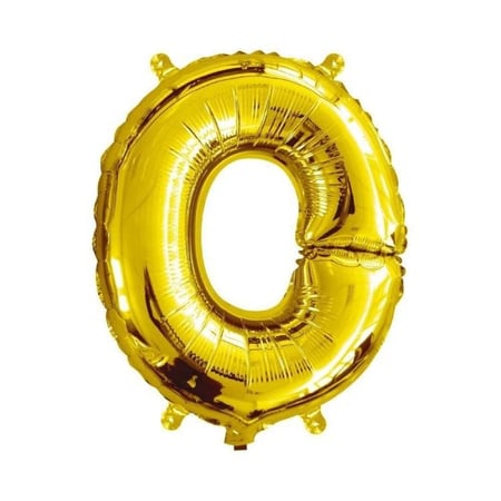 بالونات الحروف الذهبية