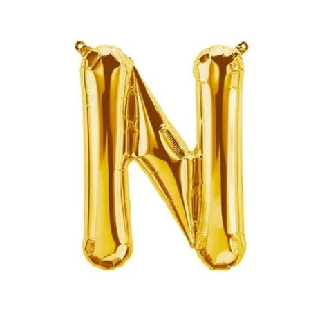 بالونات الحروف الذهبية