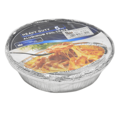 حافظات الألومنيوم بغطاء 5 حبة HE3635-1