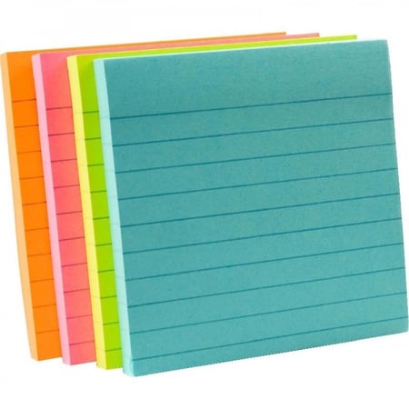 ورق ملاحظات لاصق 100 ورقة 75*75 ملم TOOLY SN3718