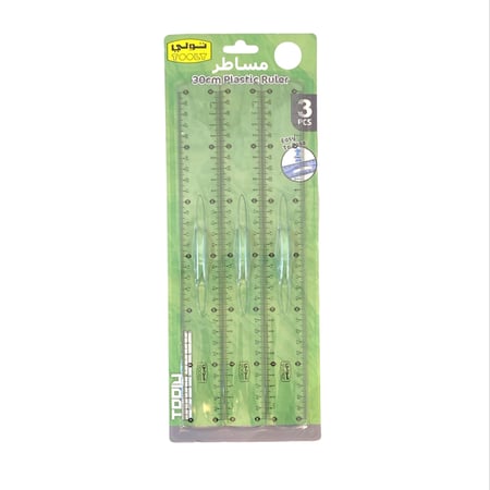 مسطرة 3 حبات 30 سم TOOLY KR97109-3