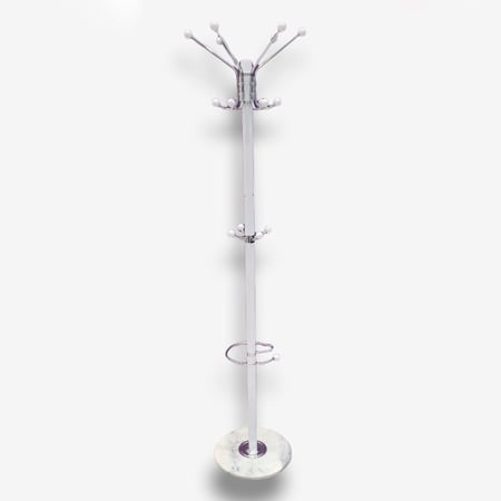 شماعة ملابس لون ابيض 179*37 سم AW10743-2