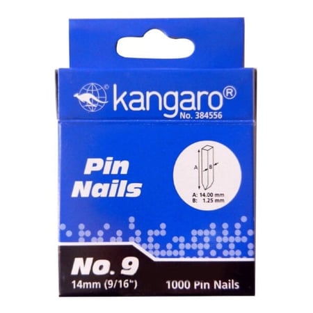 دبابيس دباسة خشب No 9 (حبة-كرتون) Kangaro