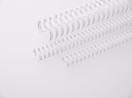 سلك تغليف حلزوني 25.4 ملم ابيض 50 قطعة Class CL-119072