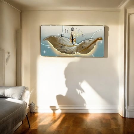 ساعة حائط 80*40 سم MS0301-15