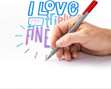 مجموعة اقلام حبر بخط رفيع 0.3 ملم مكونة من 10 الوان ستلدر STAEDTLER