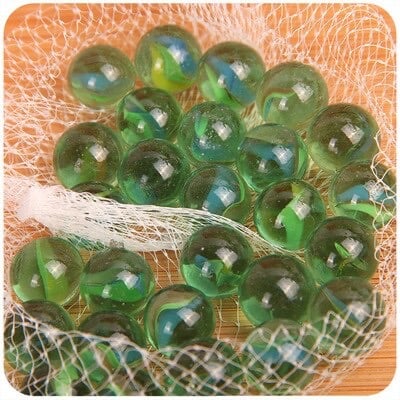 لعبة كرات زجاجية ( تيل ) جكارو 15 حبة