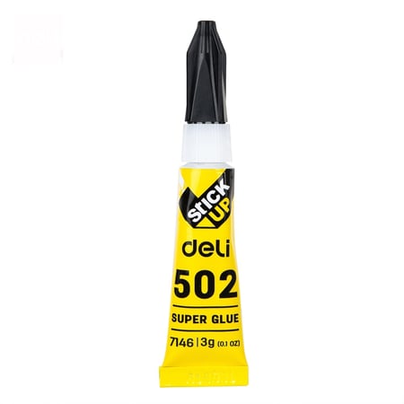 غراء لاصق سريع وقوي 3 غرام DELI SUPER GLUE