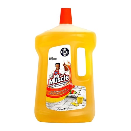 منظف و مطهر للاسطح بالليمون 3 لتر Mr Muscle