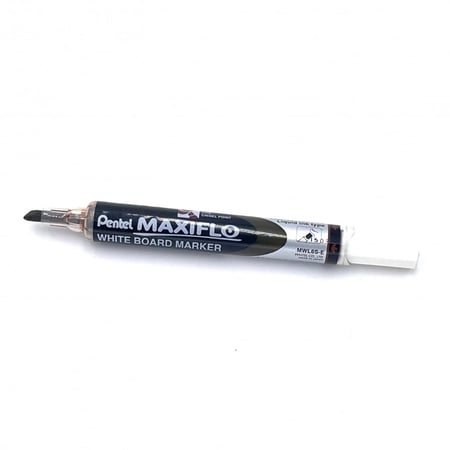 قلم سبورة ضغاط بني رأس مشطوف PENTEL MAXIFLO