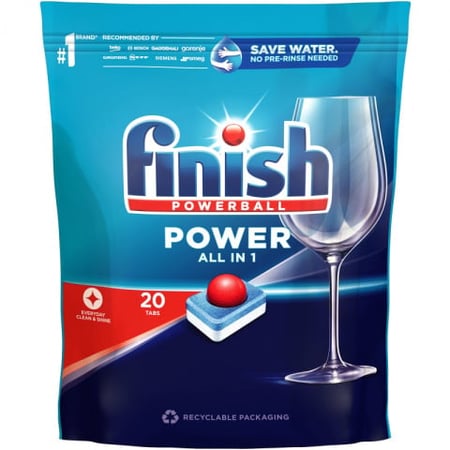 فينيش اقراص غسالة الصحون 20 قرص finish