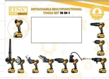 جهاز 10 في 1 - DENX DX3319