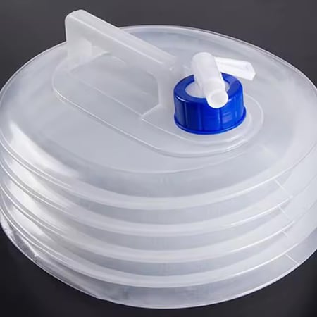 جركل ماء شفاف قابل للطي 5 لتر 2BC0311-2