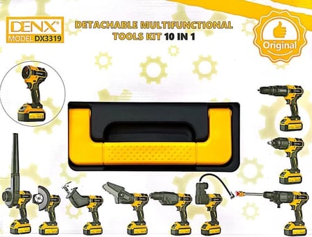 جهاز 10 في 1 - DENX DX3319