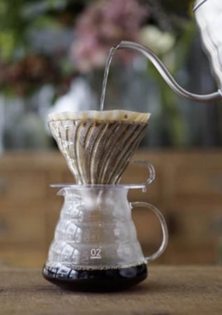 سيرفر قهوة V60 زجاجي 500 مل LX-53104