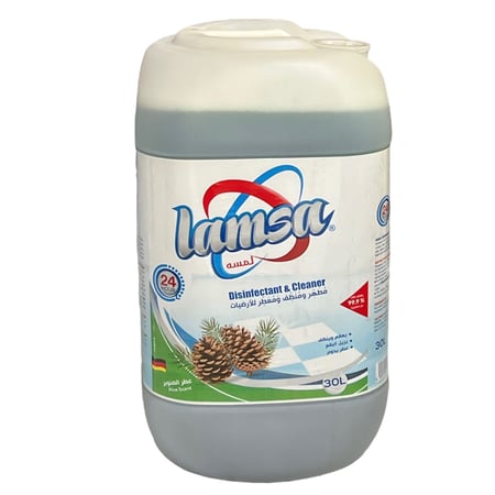 منظف ومطهر الارضيات برائحة الصنوبر 30 لتر  LAMSA
