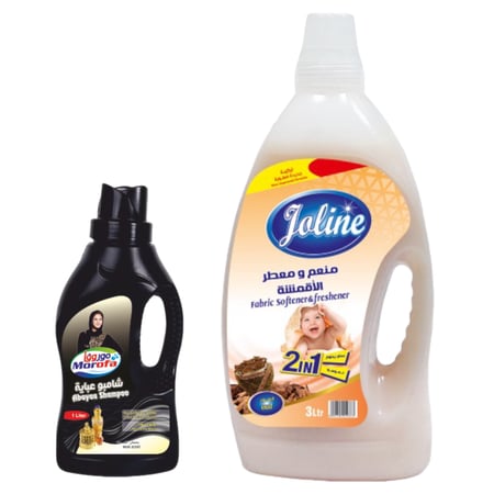 جل غسيل الملابس بعطر العود 3 لتر +  منتج مجاناً 1 لتر جولين JOLINE