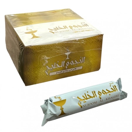 فحم سريع الاشتعال 50 ملم 80 قطعة نجوم الخليج