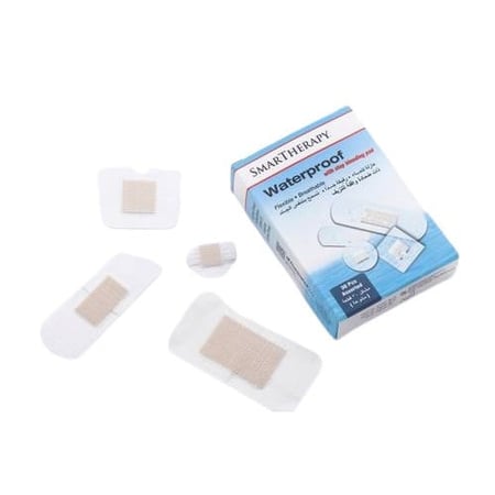 لصقة جروح شفافة مضادة للماء 30 حبة SMARTHERAPY