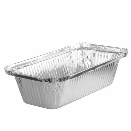 صحن قصدير بغطاء 8 حبات 25*15 سم AURA