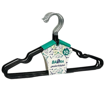 علاق ملابس حديد 40 سم 10 حبات BADRA B-1262