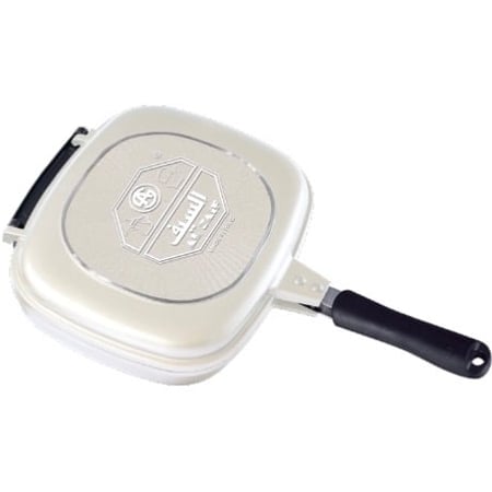 مقلاة شواء مزدوجة 42 سم ALSAIF 91237/1/42PW