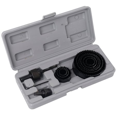 طقم منشار ثقوب للدريل الكهربائي 12 قطعة LAWAZIM K10214