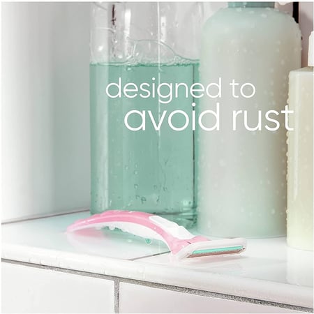 موس حلاقة نسائي 3 شفرات 3 قطع Gillette Venus sensitive