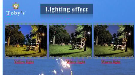 لمبة سنارة ليد أبيض وأصفر N2500-LMS-YW