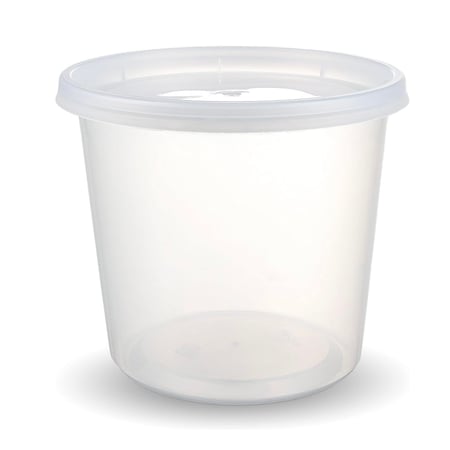 وعاء بلاستيك 2000 مل 5 قطع 130613