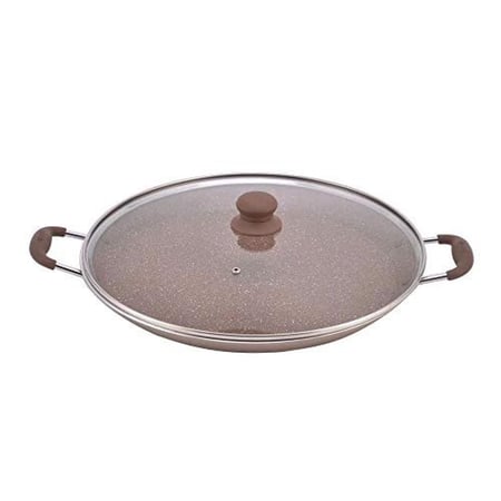 صاج الخبز جرانيت مسطح بغطاء 3.5 مم 35 سم Mister cook 1162/G/35C