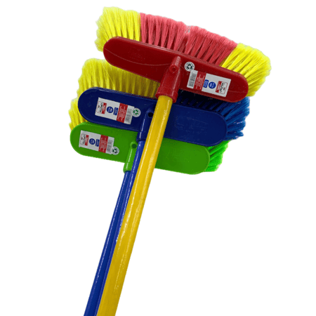 مكنسة  مع مدخل للهوز - قطعة واحدة