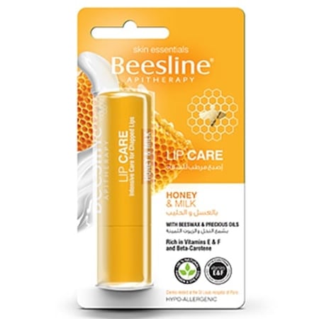 بيزلين مرطب شفايف بنكهة العسل والحليب 4 غرام Beesline