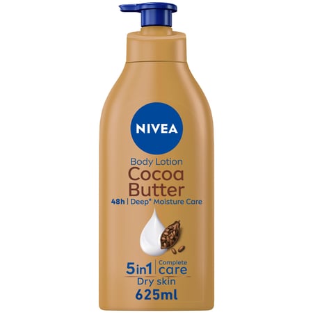 نيفيا لوشن للترطيب بزبدة الكاكاو 625 مل NIVEA