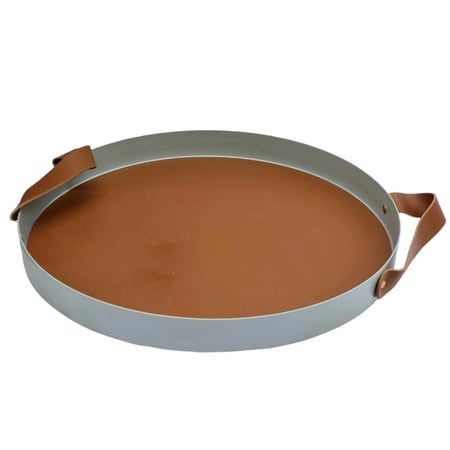 صحن تقديم جلد 25 سم 607134