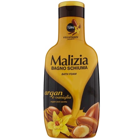 ماليزيا جل سائل للاستحمام بالأرغان والفانيلا 1000 مل Malizia