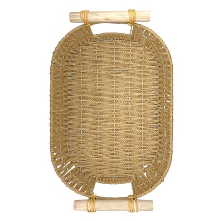 سلة تقديم خوص 35*25.5 سم 605557