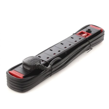 توصيلة كهربائية 5 مقابس 5 ياردة 3250 واط - سافكس PDU 820 5W-5Y