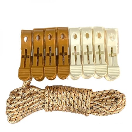 دبابيس تعليق ملابس مع حبل MT19014-7