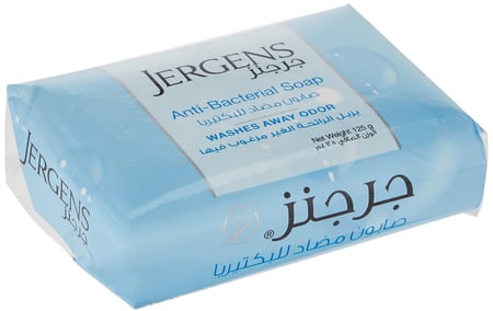 صابون جرجنز مضاد للبكتيريا 125 غرام JERGENS