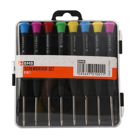 طقم مفك براغي 8 قطع BMB K20774